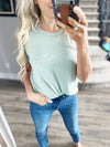 You're My Favorite Short Sleeve in Sage
