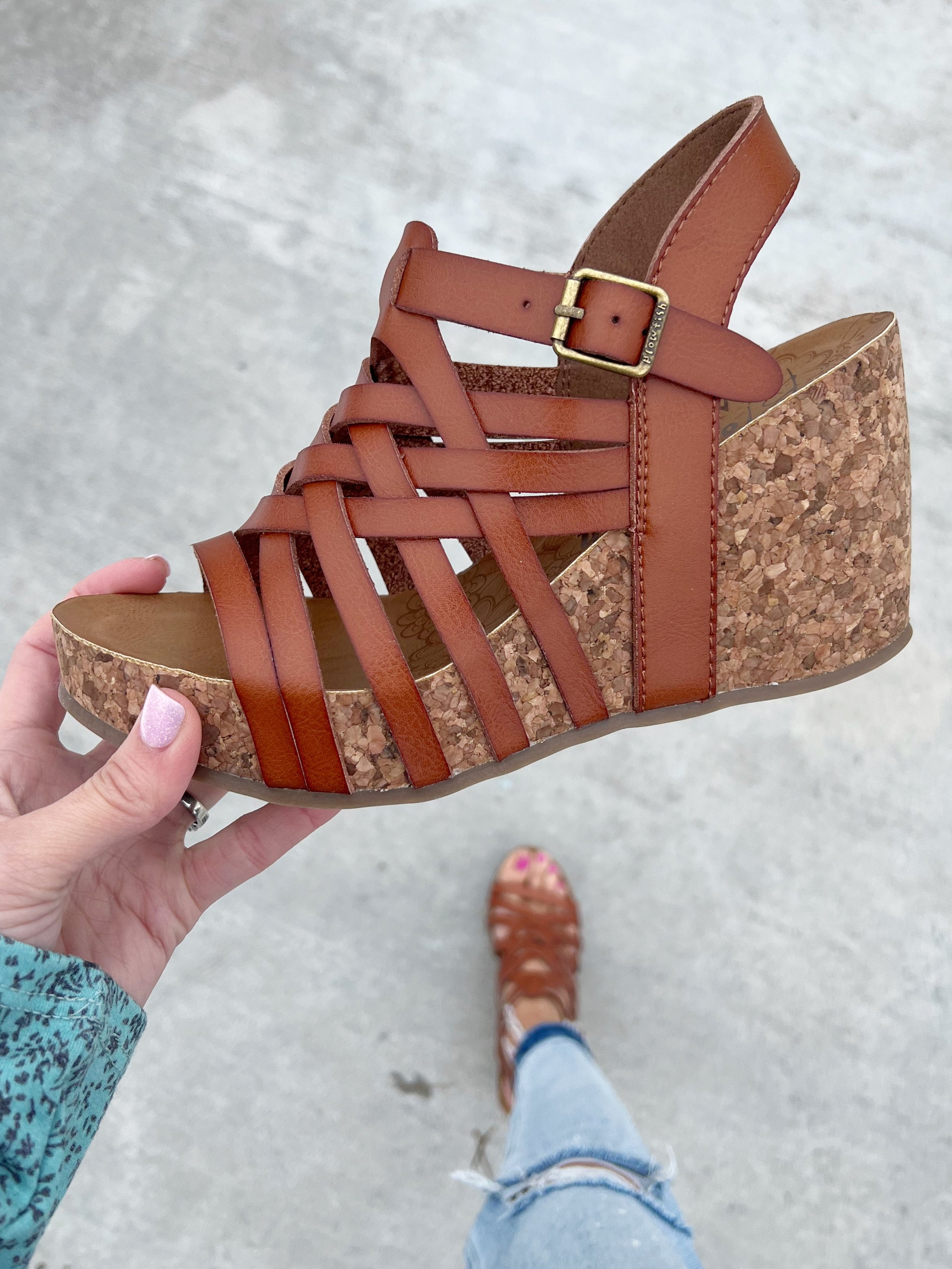 Aggregate more than 139 blowfish wedge sandals best