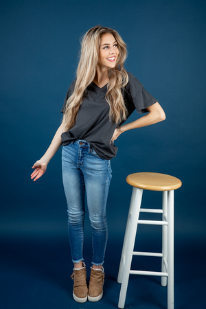 **Deal of the Day** Come Around Again V-Neck Tee (Multiple Colors)