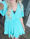 So Into You Swiss Dots Dress in Jade