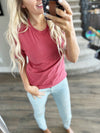 **Deal of the Day** Totally Fine Short Sleeve Top (Multiple Colors)