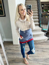 Ampersand Ave Good Morning Cowneck Sweatshirt