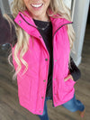 Remy Vest In Bright Pink