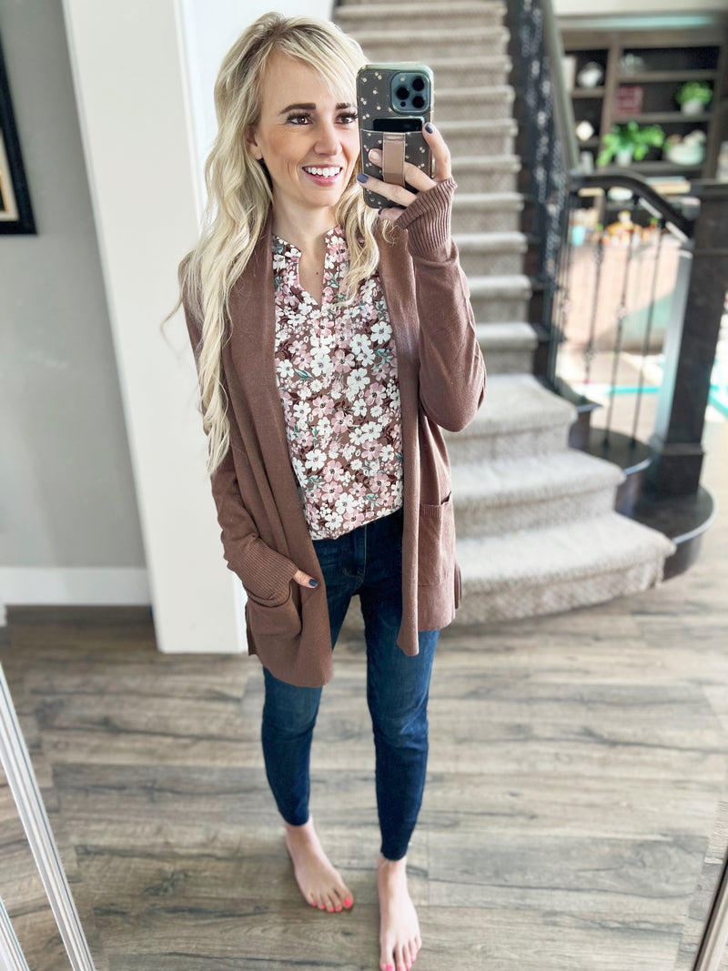 Beautiful Dream Cardigan in Cappuccino