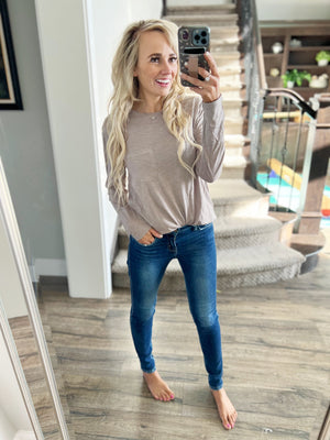 Heart To Heart Long Sleeve Top (Multiple Colors)