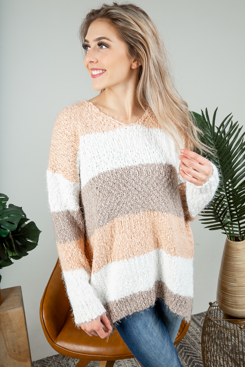 You Know Color Block Top Neapolitan (SALE)