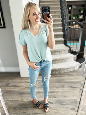 DAILY DEAL All She Wrote Top in Mint