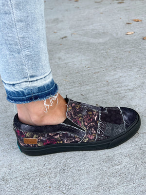 Blowfish Made For More Black Floral Sneaker