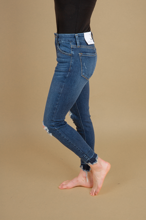 KanCan Beautiful Sound Dark Wash Skinny Jeans (SALE)