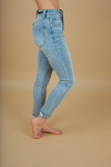 Risen A Different Time Light Wash Skinny Jeans
