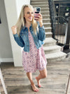 Risen Still Believe Light Wash Denim Jacket