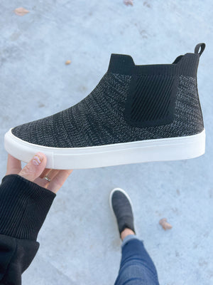 Very G Trading Places Sneaker Bootie in Black