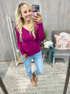 Come Back to You V-Neck Sweater (Multiple Colors)