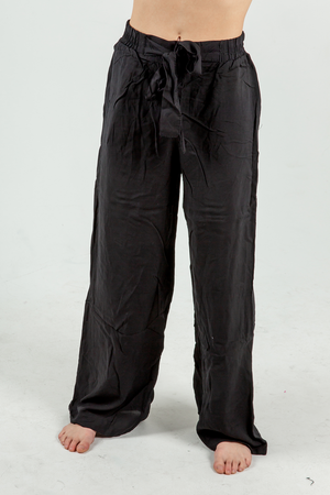 Wait for It Flare Work Pants in Black (SALE)