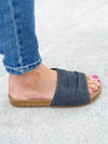 Very G Because of You Sandals in Black