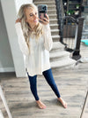 Space Between Sweater in Vanilla