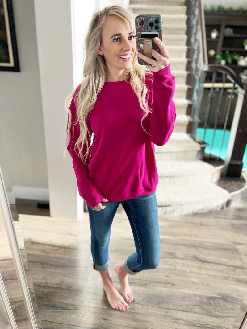 Mayberry Round Neck Pullover (Multiple Colors)