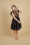 Being Real Eyelet Dress in Black