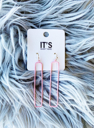 Mandy Earrings in Blush
