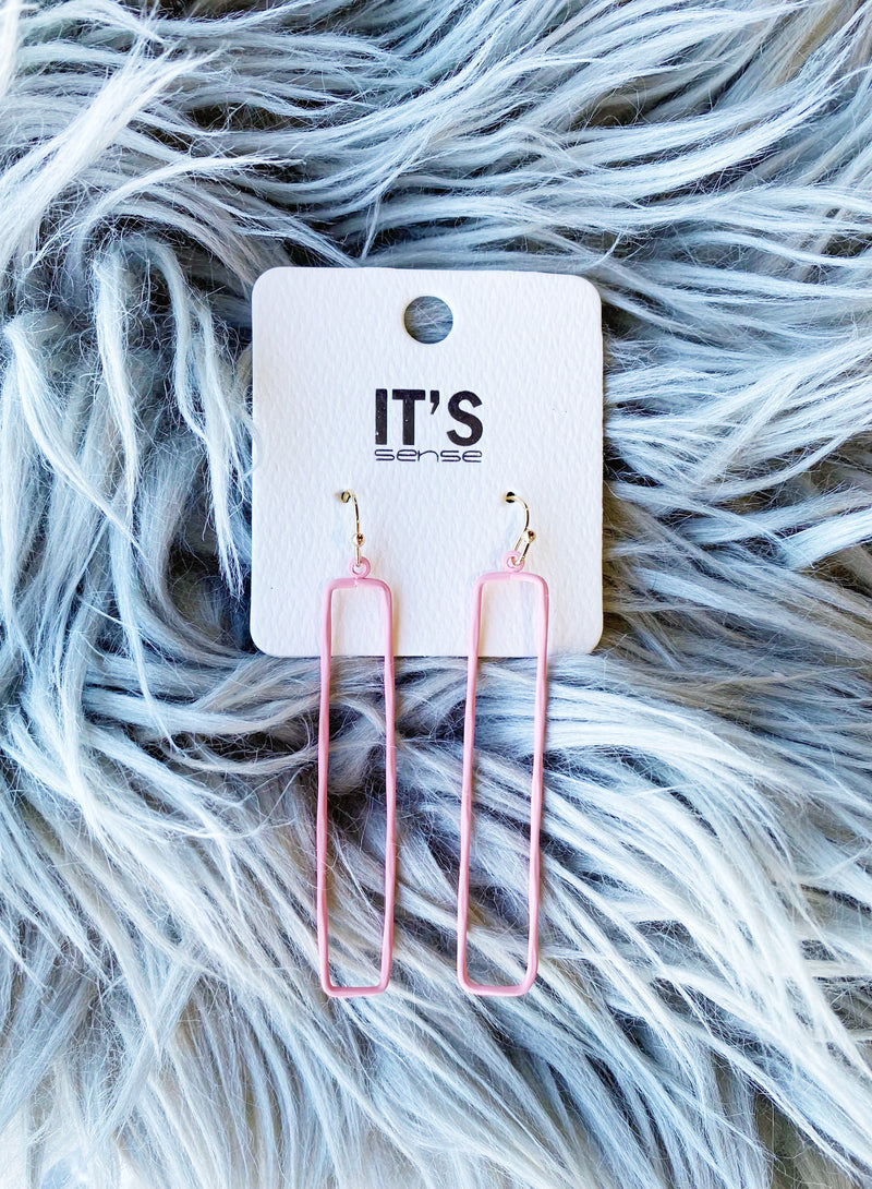 Mandy Earrings in Blush