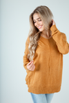 Take It Pullover Sweater in Maple (SALE)