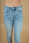 Risen A Different Time Light Wash Skinny Jeans
