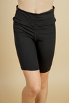 Mono B Saving Time Biker Shorts in Black (SALE)