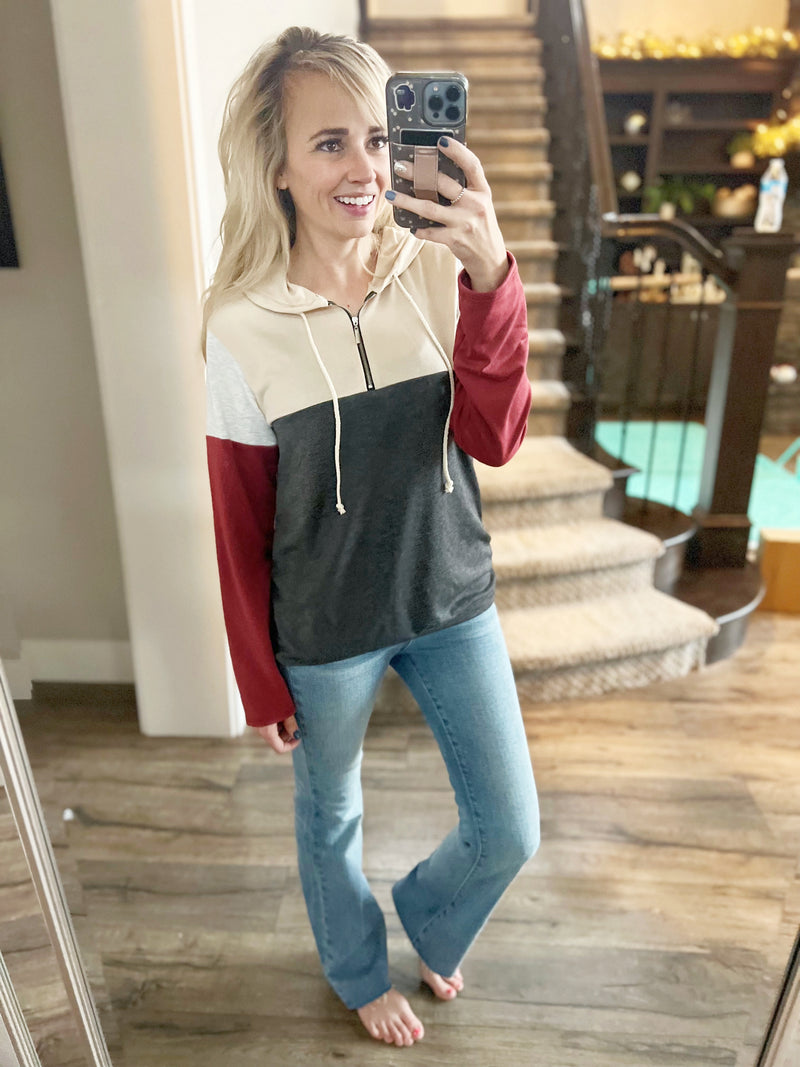 Edge of The Mountain Hooded Pullover