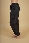 All I Want Paper Bag Joggers in Black (SALE)