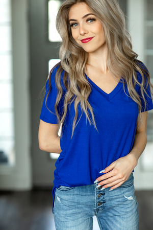 Made For It V-Neck Tee (Multiple Colors)