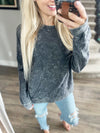 Where it Is Vintage Wash Pullover (SALE)