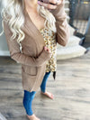 Only Love Cardigan in Cocoa