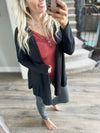 Latest And Greatest Cardigan in Black