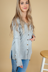 Out from Behind Button Up Cardigan (Multiple Colors) (SALE)