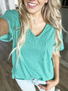 Get it Today V-Neck Tee (Multiple Colors) (SALE)