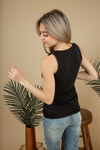 What is Important Side Scrunch Tank (Multiple Colors) (SALE)