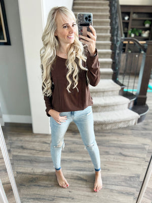 Starting Point Long Sleeve Top (multiple colors)