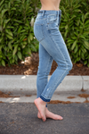 Risen Falling for It Light Wash Skinny Jeans