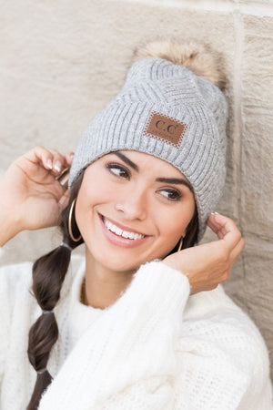 Better Off Alone Luxe Criss Cross CC Beanie (Multiple Colors)