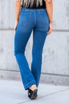 KanCan Top Marks Pull On Bootcut Denim